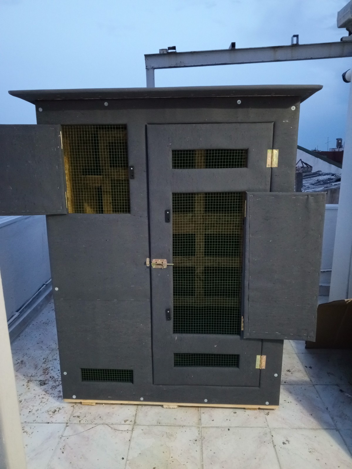 120X120X160 OSB GÜVERCİN KÜMESİ-70