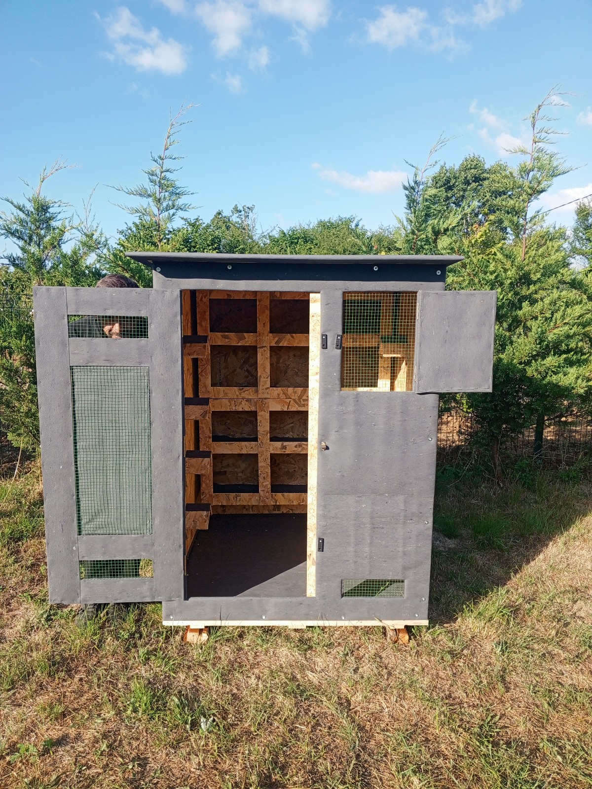 120X120X160 OSB GÜVERCİN KÜMESİ-74